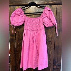 TCEC Pink Leather Dress
